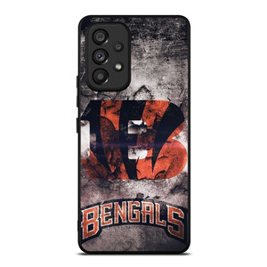LOGO CINCINNATI BENGALS NFL FOOTBALL TEAM Samsung Galaxy A53 Case Cover