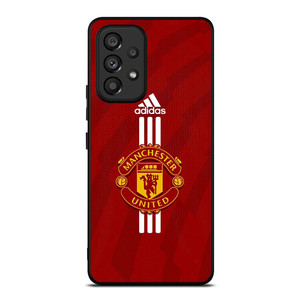 MANCHESTER UNITED FC FOOTBALL LOGO ADIDAS Samsung Galaxy A53 Case Cover