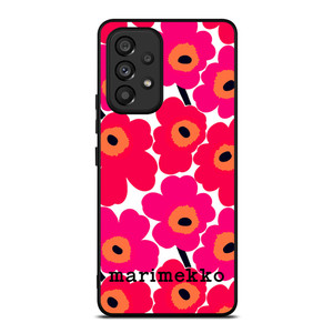 MARIMEKKO UNIKO RED FLOWER Samsung Galaxy A53 Case Cover