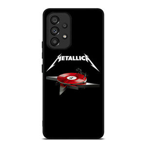 METALLICA BAND LOGO TURNTABLE Samsung Galaxy A53 Case Cover