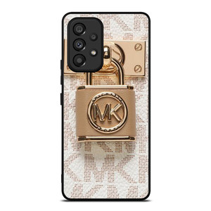 MICHAEL KORS LOGO MK PADLOCK 2 Samsung Galaxy A53 Case Cover