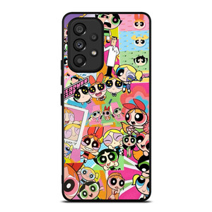 POWERPUFF GIRLS CARTOON NETWORK COLLAGE Samsung Galaxy A53 Case Cover