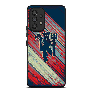 RED DEVILS MANCHESTER UNITED FC FOOTBALL CLUB LOGO Samsung Galaxy A53 Case Cover