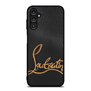 CHRISTIAN LOUBOUTIN LOGO LEATHER Samsung Galaxy A14 Case Cover