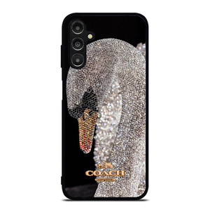 COACH NEW YORK LOGO DIAMOND SWAN Samsung Galaxy A14 Case Cover