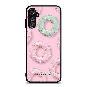 COACH NEW YORK LOGO DONUTS ICON Samsung Galaxy A14 Case Cover