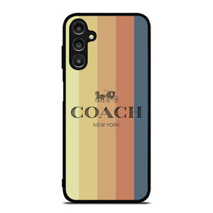 COACH NEW YORK LOGO STRIPES Samsung Galaxy A14 Case Cover COACH NEW YORK LOGO STRIPES Samsung Galaxy A14 Case Cover