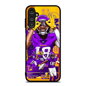 JUSTIN JEFFERSON MINNESOTA VIKINGS NFL Samsung Galaxy A14 Case Cover JUSTIN JEFFERSON MINNESOTA VIKINGS NFL Samsung Galaxy A14 Case Cover