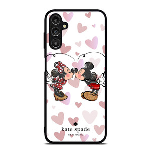 KATE SPADE NEW YORK LOGO MICKEY MINNEY MOUSE DISNEY KISS Samsung Galaxy A14 Case Cover