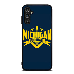 MICHIGAN WOLVERINES LOGO UNIVERSITY FOOTBALL ICON Samsung Galaxy A14 Case Cover