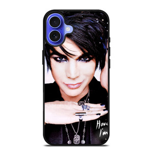 ADAM LAMBERT FACE iPhone 16 Case Cover ADAM LAMBERT FACE iPhone 16 Case Cover