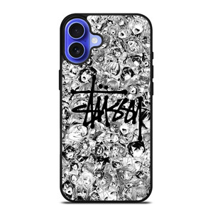 AHEGAO ANIME STUSSY iPhone 16 Case Cover
