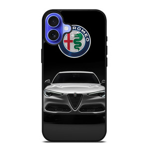 ALFA ROMEO CAR LOGO iPhone 16 Case Cover ALFA ROMEO CAR LOGO iPhone 16 Case Cover