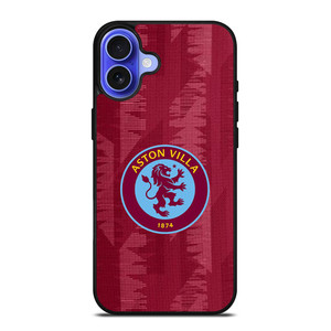 ASTON VILLA FC FOOTBALL CLUB LOGO iPhone 16 Case Cover