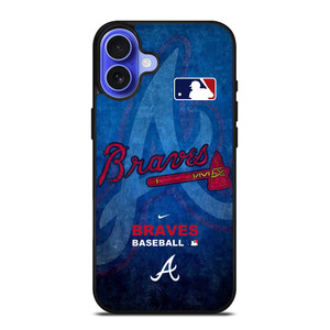 ATLANTA BRAVES LOGO MLB iPhone 16 Case Cover
