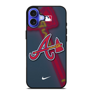 ATLANTA BRAVES MLB LOGO iPhone 16 Case Cover