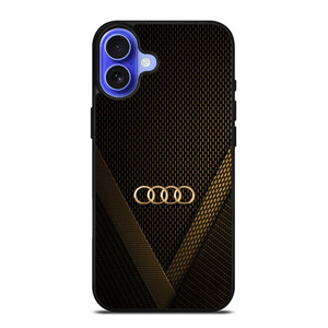 AUDI GOLD LOGO iPhone 16 Case Cover
