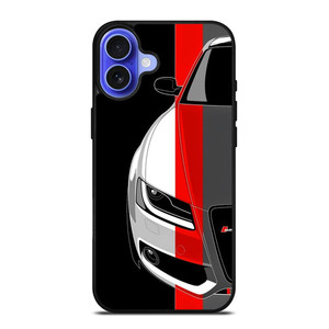 AUDI RS SERIES DRAWING iPhone 16 Case Cover AUDI RS SERIES DRAWING iPhone 16 Case Cover