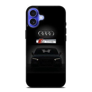 AUDI S LINE CAR LOGO iPhone 16 Case Cover