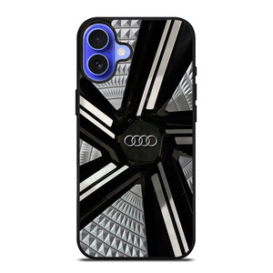 AUDI WHEEL SYMBOL iPhone 16 Case Cover AUDI WHEEL SYMBOL iPhone 16 Case Cover