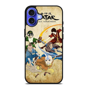 AVATAR AANG LAST AIRBENDER TEAM iPhone 16 Case Cover AVATAR AANG LAST AIRBENDER TEAM iPhone 16 Case Cover