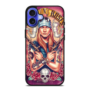 AXL GUNS N ROSES GNR iPhone 16 Case Cover