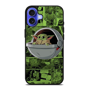 BABY YODA STAR WARS COMICS iPhone 16 Case Cover BABY YODA STAR WARS COMICS iPhone 16 Case Cover