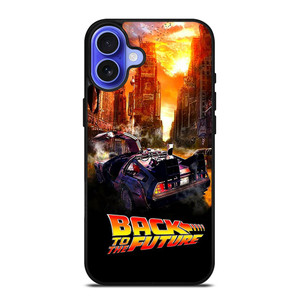 BACK TO THE FUTURE ART iPhone 16 Case Cover
