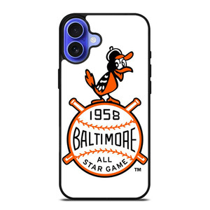 BALTIMORE ORIOLES LOGO BASEBALL TEAM 1958 iPhone 16 Case Cover