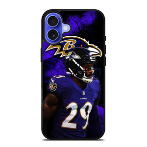 BALTIMORE RAVENS MARLON HUMPHREY 29 NFL iPhone 16 Case Cover