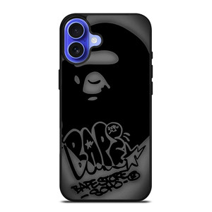 BAPE STORE ICON iPhone 16 Case Cover BAPE STORE ICON iPhone 16 Case Cover