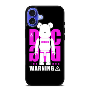 BEARBRICK DOC DOG TOY DOG iPhone 16 Case Cover