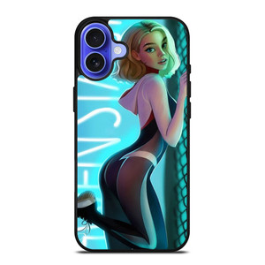 BEAUTIFUL SPIDER GWEN STACY SPIDER WOMEN VERSE iPhone 16 Case Cover