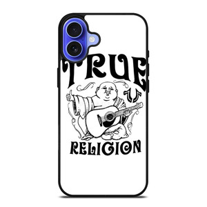 BIG BUDDHA TRUE RELIGION OFF WHITE iPhone 16 Case Cover BIG BUDDHA TRUE RELIGION OFF WHITE iPhone 16 Case Cover