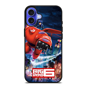 BIG HERO 6 CARTOON DISNEY iPhone 16 Case Cover