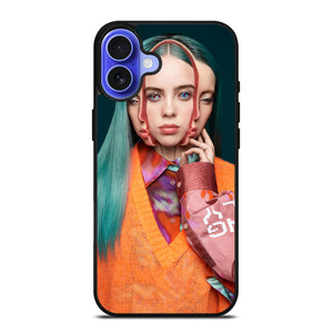 BILLIE EILISH FACE iPhone 16 Case Cover BILLIE EILISH FACE iPhone 16 Case Cover