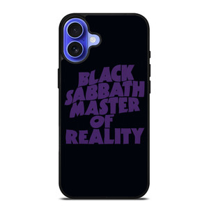 BLACK SABBATH MASTER OF REALITY ALBUM iPhone 16 Case Cover BLACK SABBATH MASTER OF REALITY ALBUM iPhone 16 Case Cover