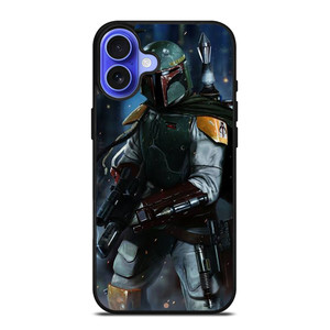 BOBA FETT STAR WARS iPhone 16 Case Cover BOBA FETT STAR WARS iPhone 16 Case Cover