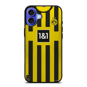 BORUSSIA DORTMUND BVB FOOTLBALL JERSEY iPhone 16 Case Cover BORUSSIA DORTMUND BVB FOOTLBALL JERSEY iPhone 16 Case Cover