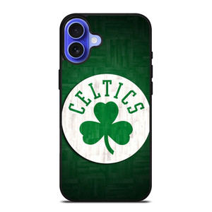 BOSTON CELTICS LEAF LOGO iPhone 16 Case Cover
