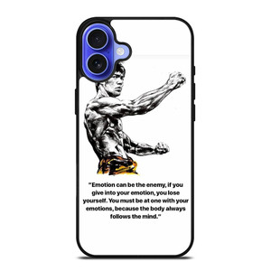 BRUCE LEE QUOTE iPhone 16 Case Cover