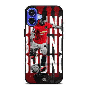 BRUNO FERNANDES MANCHESTER UNITED iPhone 16 Case Cover