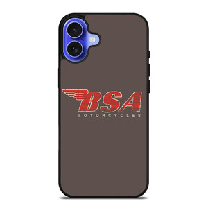 BSA MOTORCYCLE LOGO BRITISH ICON iPhone 16 Case Cover BSA MOTORCYCLE LOGO BRITISH ICON iPhone 16 Case Cover