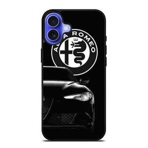 CAR LOGO ALFA ROMEO iPhone 16 Case Cover