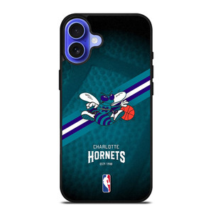 CHARLOTTE HORNETS NBA TEAM iPhone 16 Case Cover