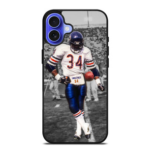 CHICAGO BEARS WALTER PAYTON 34 iPhone 16 Case Cover