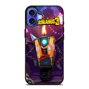 CLAPTRAP BORDERLANDS 3 GAME iPhone 16 Case Cover CLAPTRAP BORDERLANDS 3 GAME iPhone 16 Case Cover