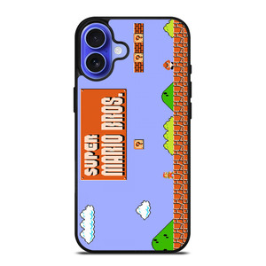 CLASSIC MARIO BROS GAME iPhone 16 Case Cover