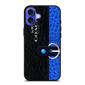 COACH BAG BLUE iPhone 16 Case Cover
