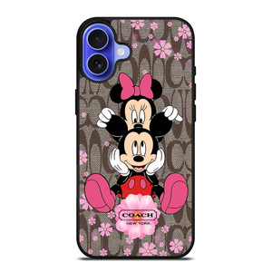 COACH MICKEY MINNIE iPhone 16 Case Cover